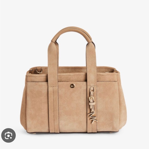 MICHAEL Michael Kors Handbags - Like new Michael Kors Suede crossbody handbag Romee
